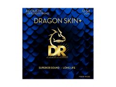Набор струн DR Strings DRAGON SKIN+ Acoustic 80/20 Bronze - Light (12-54)